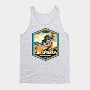 Great Basin National Park  Vintage WPA Style National Parks Art Tank Top